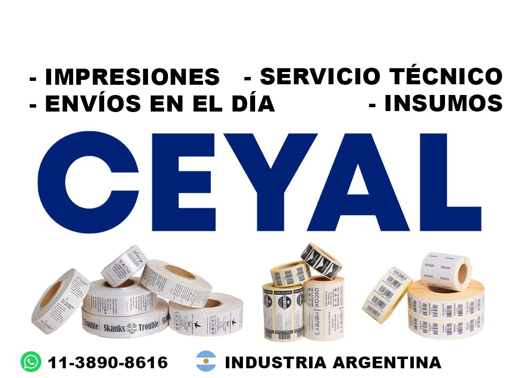 67915 impresora de etiquetas textil