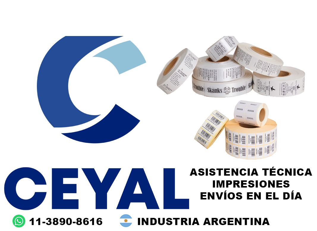 67915 impresora de etiquetas textil