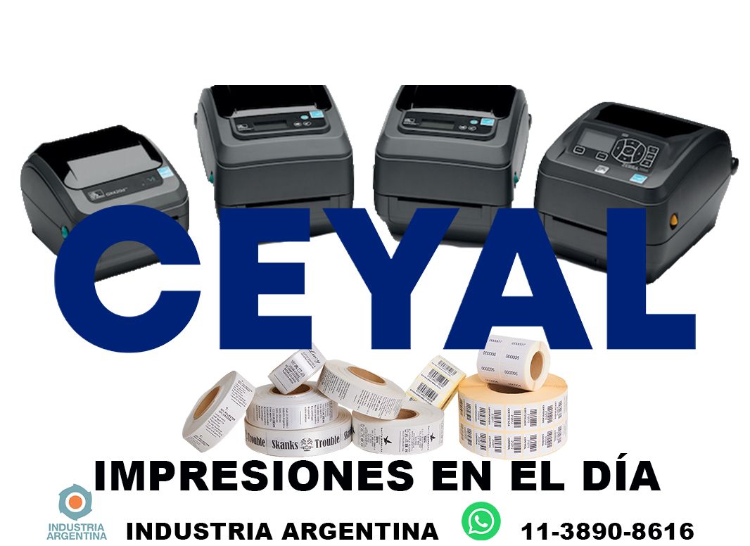 67915 impresora de etiquetas textil