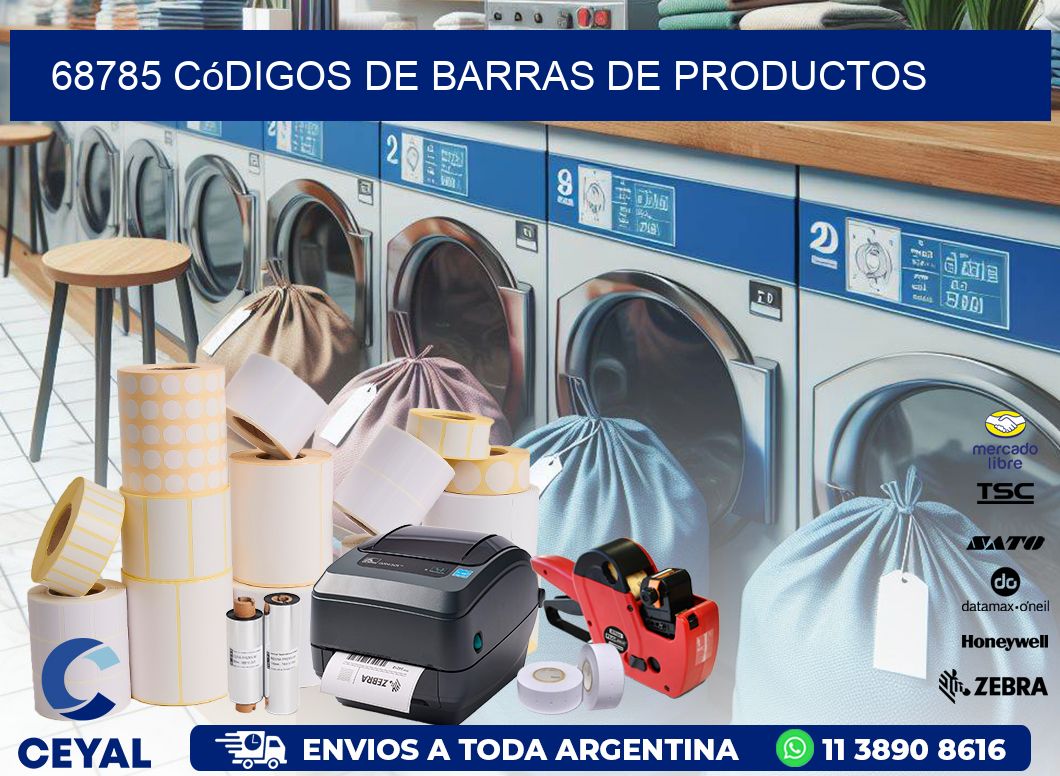 68785 Códigos de barras de productos