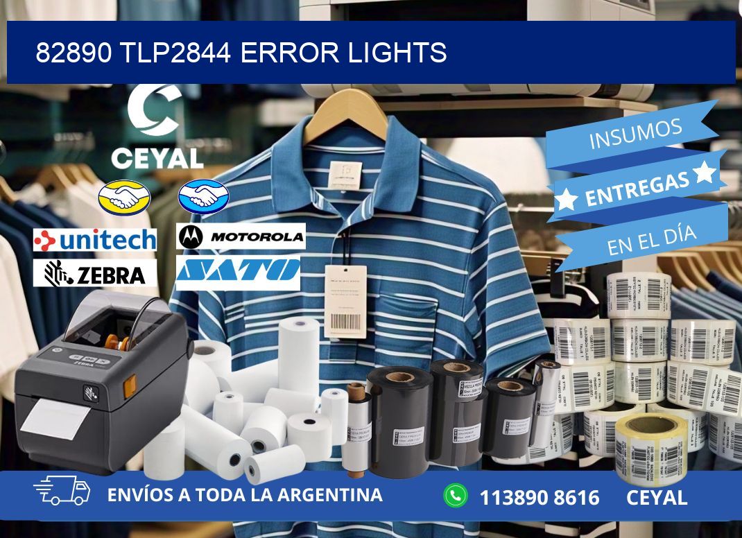 82890 TLP2844 error lights