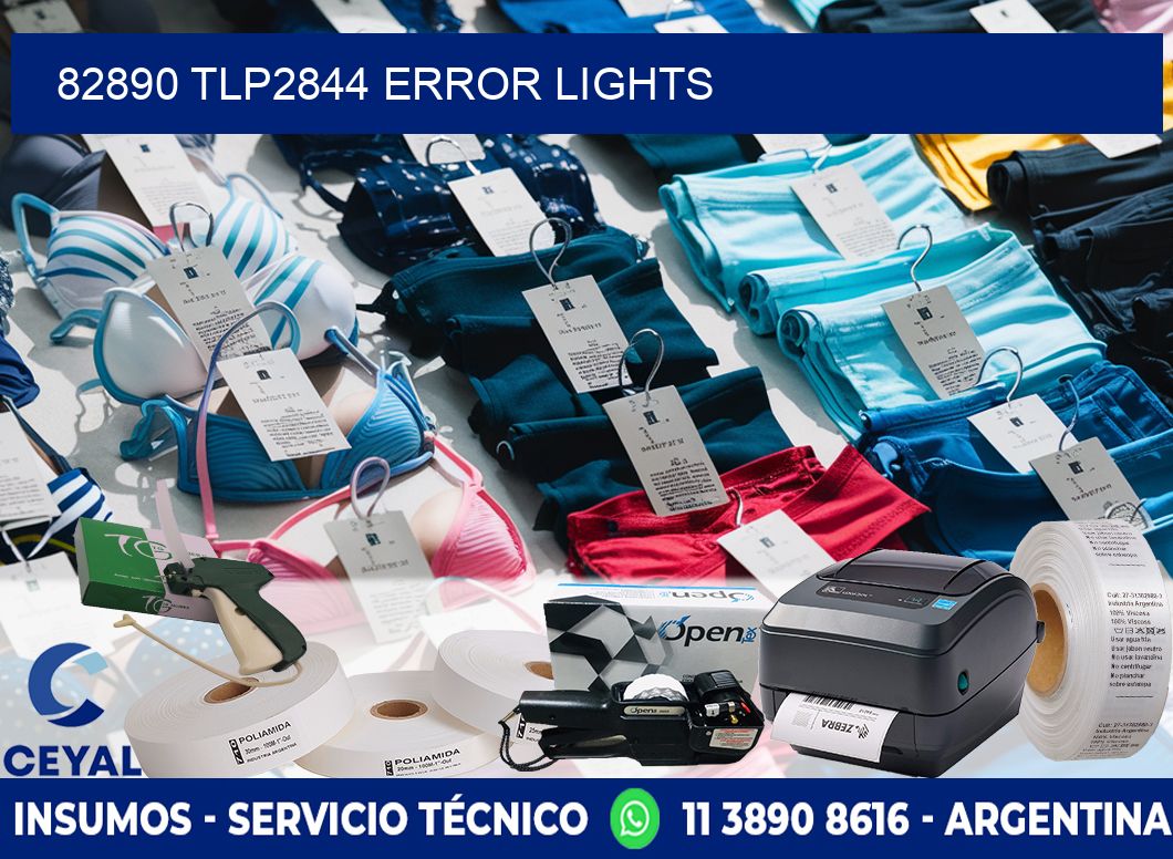 82890 TLP2844 error lights