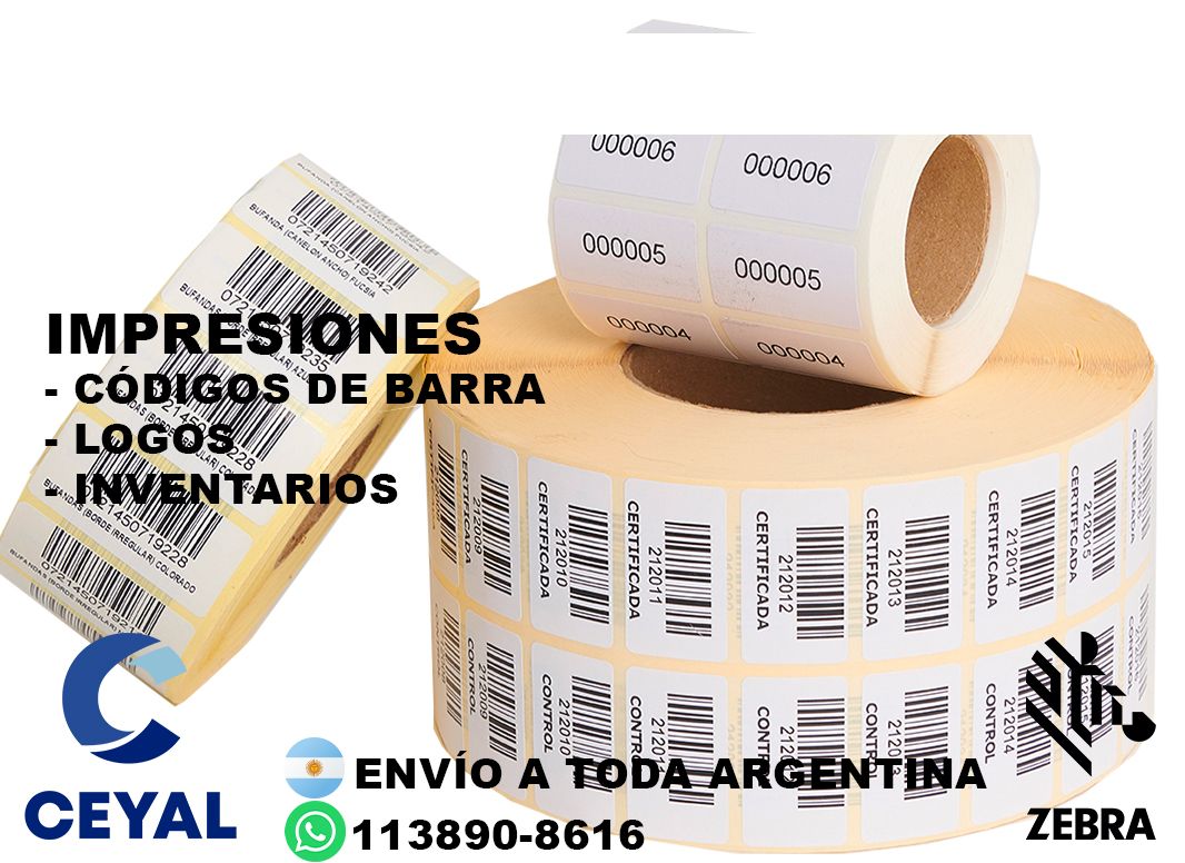 8795 Etiquetas con troquel especial