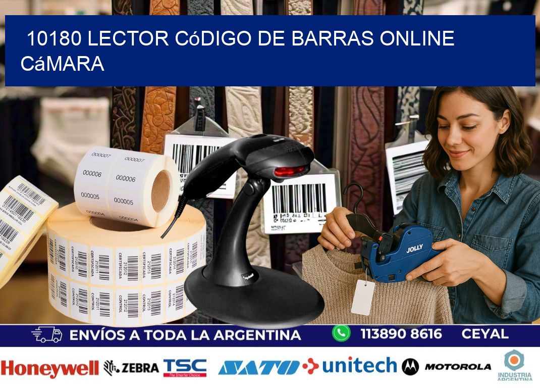 10180 Lector código de barras online cámara