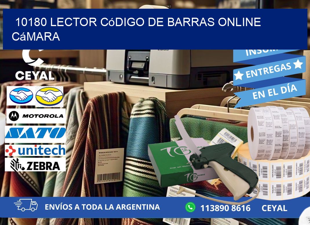 10180 Lector código de barras online cámara