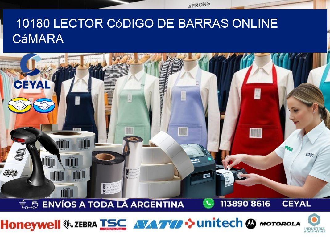10180 Lector código de barras online cámara