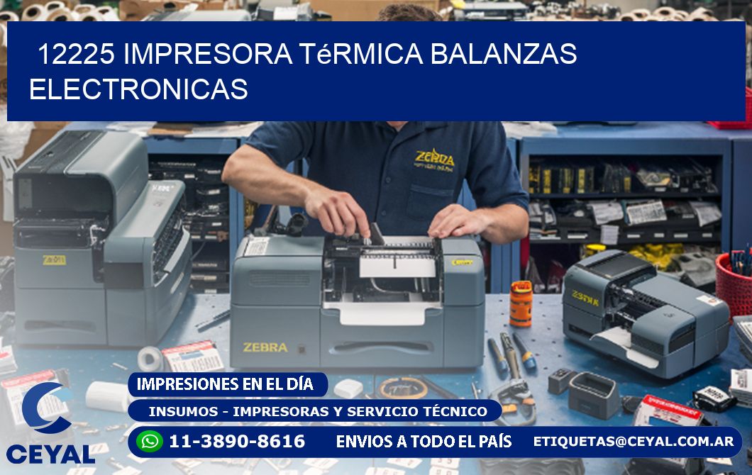 12225 impresora térmica balanzas electronicas