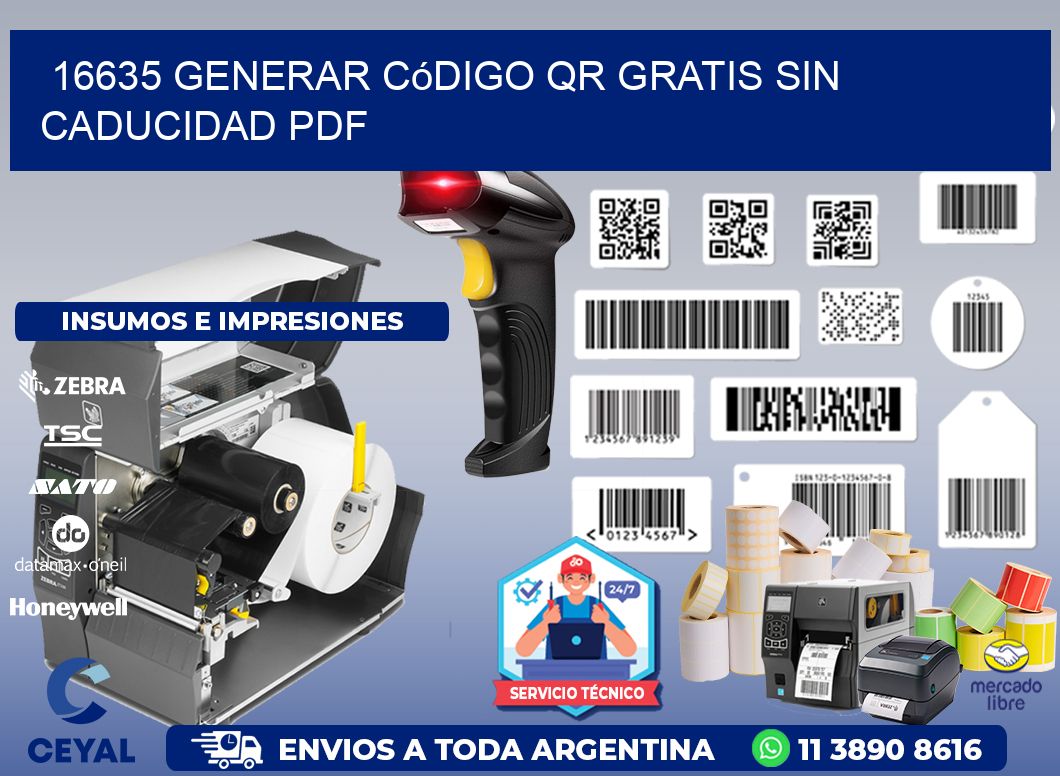 16635 Generar código QR gratis sin caducidad PDF