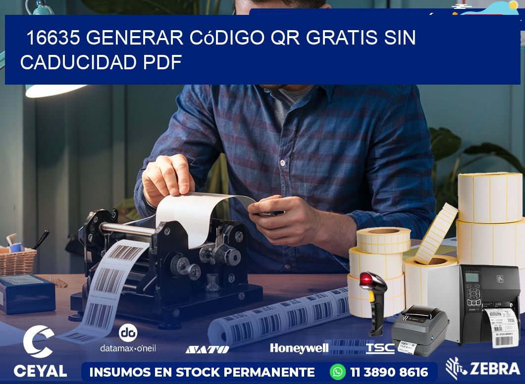 16635 Generar código QR gratis sin caducidad PDF