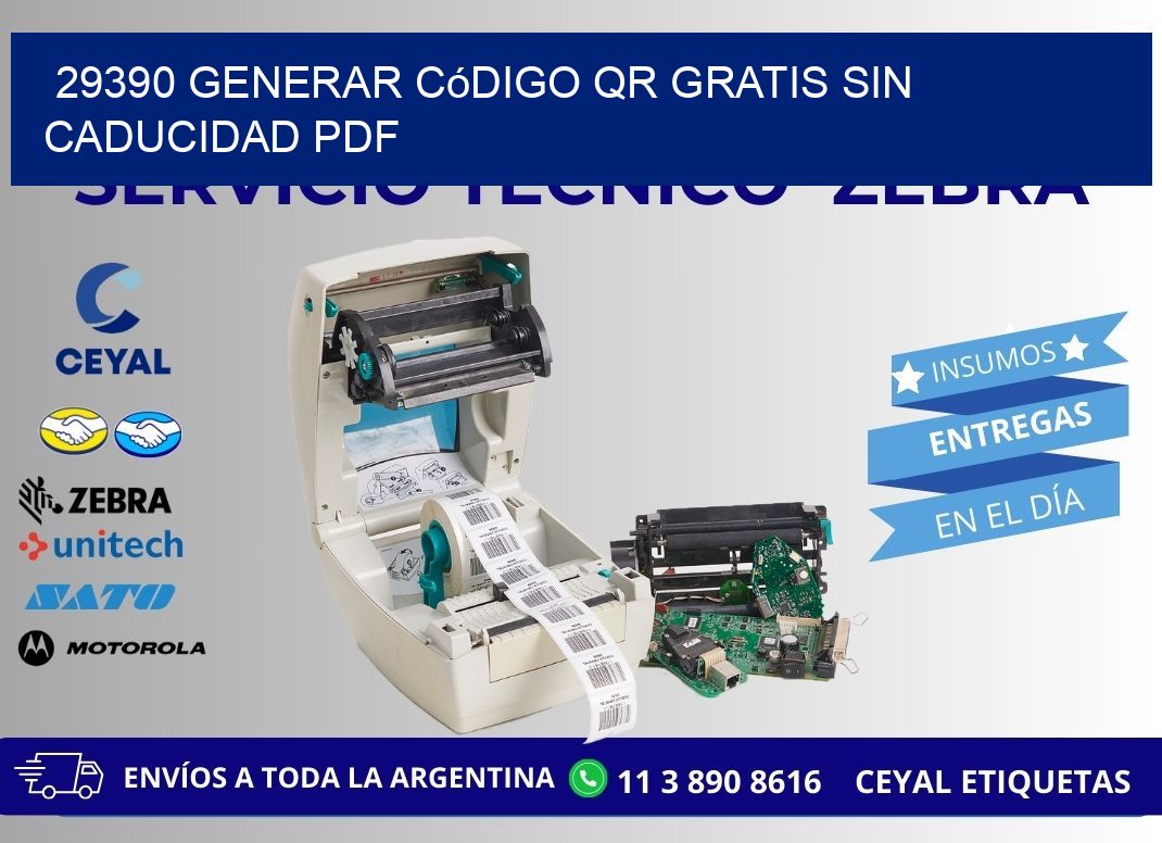 29390 Generar código QR gratis sin caducidad PDF