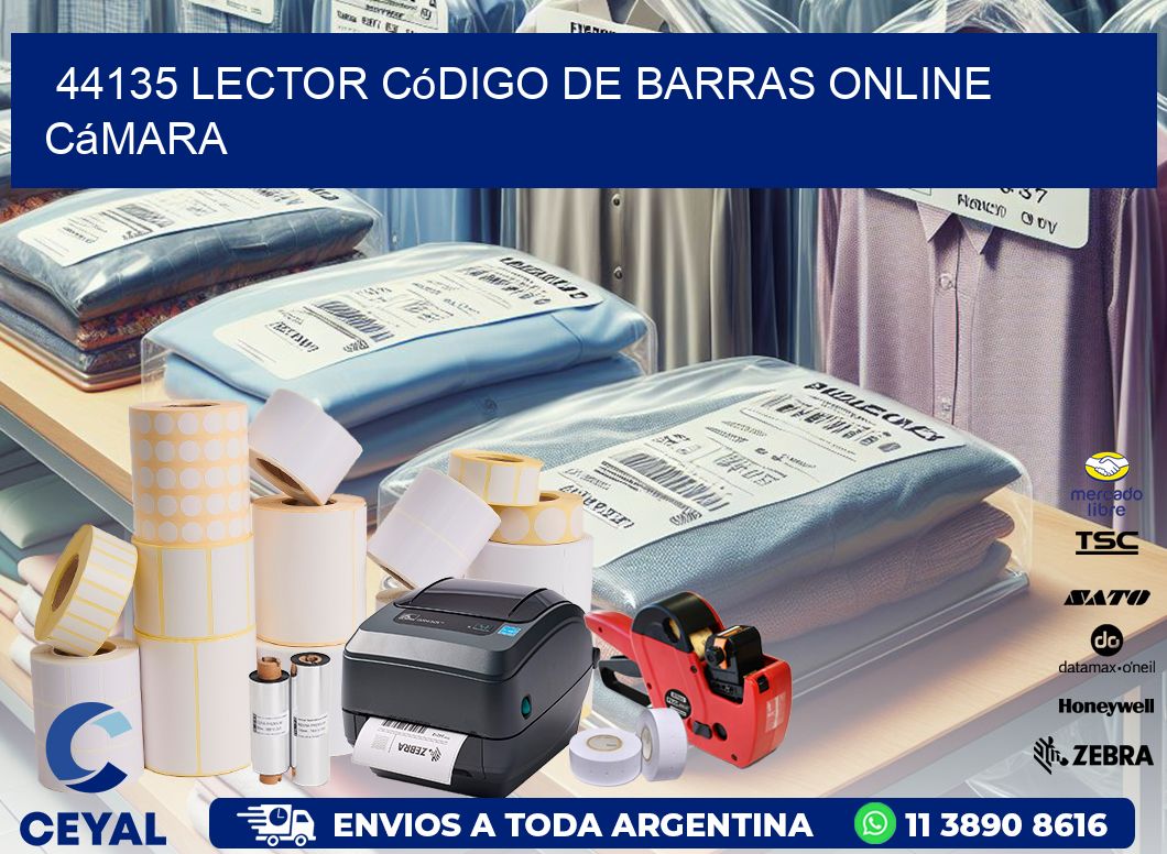 44135 Lector código de barras online cámara