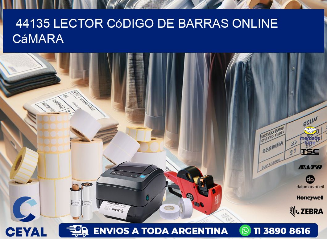 44135 Lector código de barras online cámara