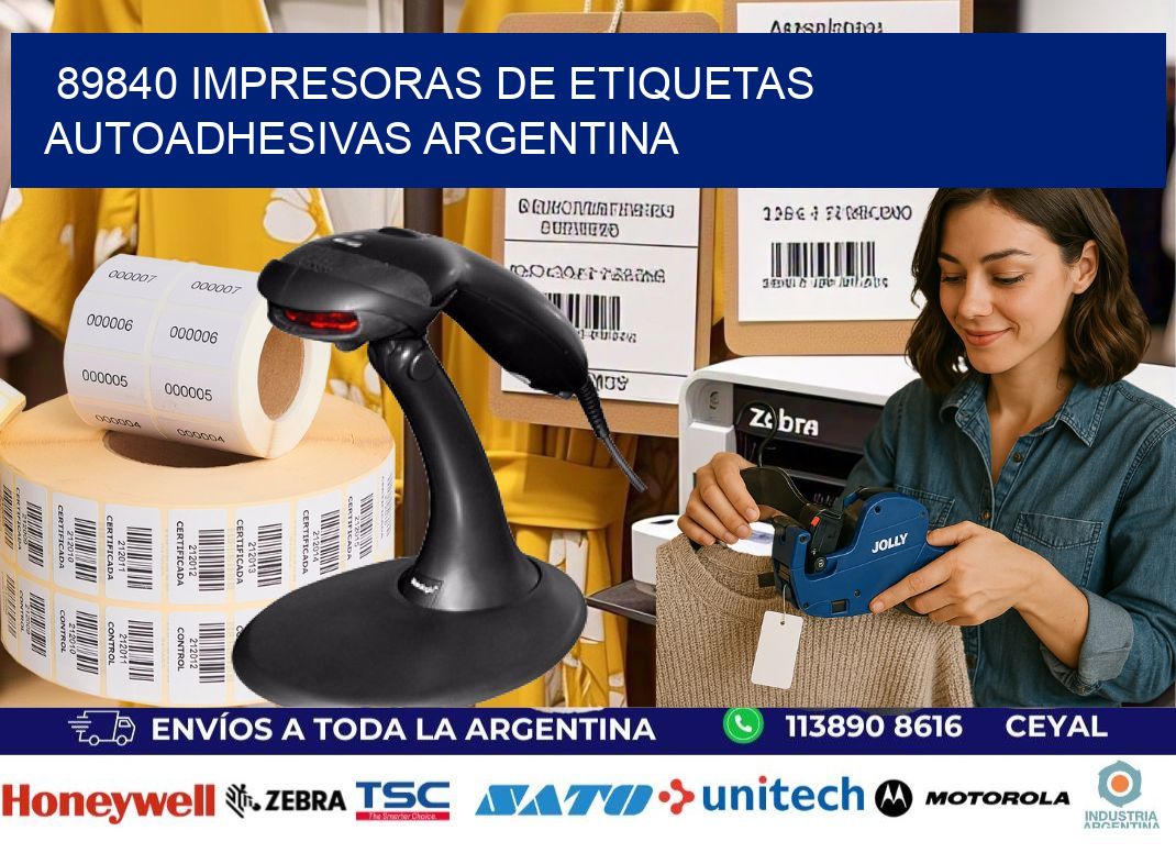 89840 Impresoras de etiquetas autoadhesivas argentina